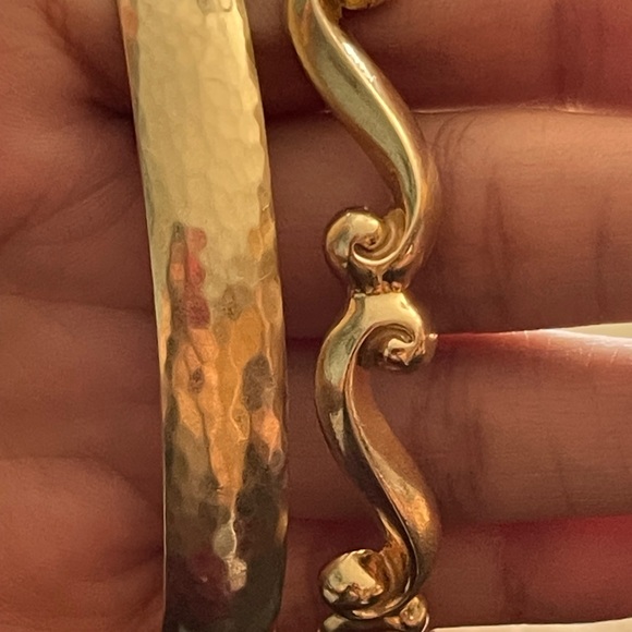 James Avery 14k gold bangle - Picture 3 of 4